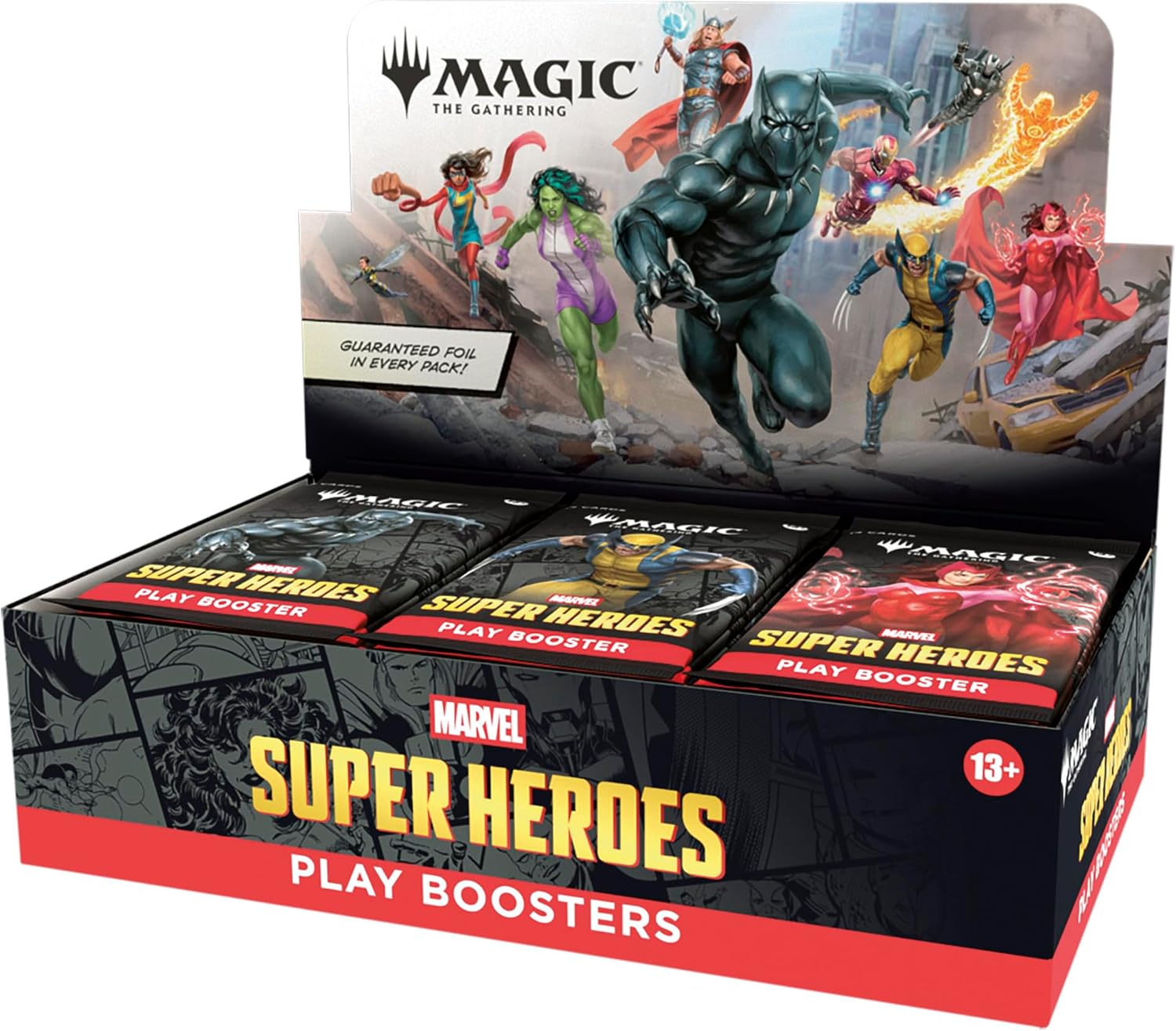 Marvel Super Heroes Play Booster Box